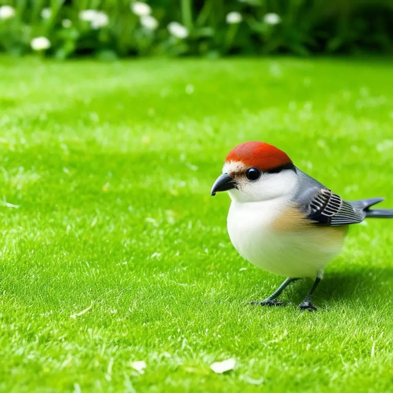 Pájaro durante el apareamiento, edad reproductiva sorprendente