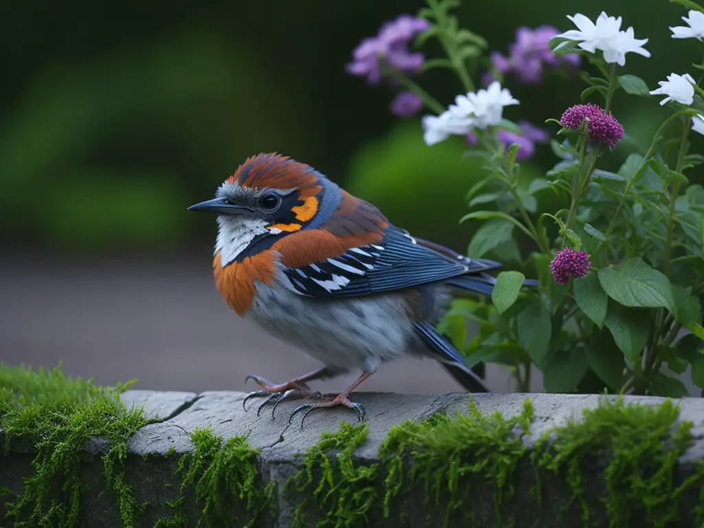 Imagen de pájaros cantando en la naturaleza, revelando sus secretos de canto, una belleza natural que te asombrará".