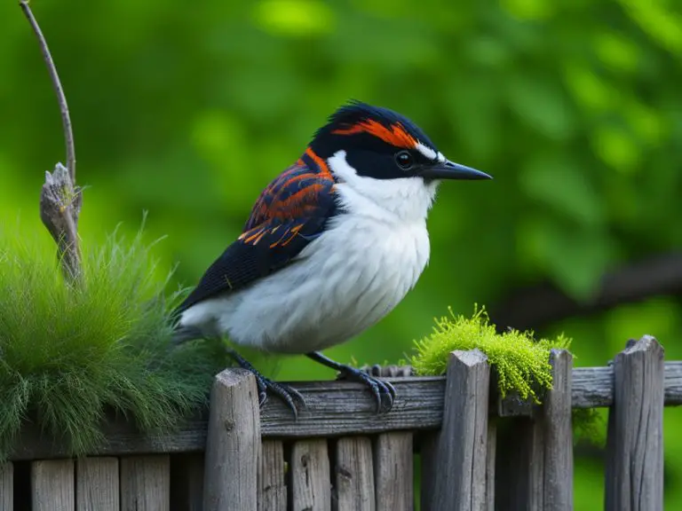 Imagen de ave posada en una rama mirando fijamente un objeto brillante, en referencia al secreto detrás de la obsesión de los pájaros con los brillos.