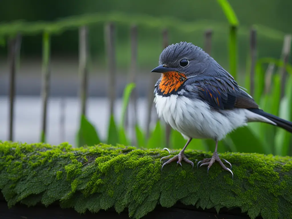 Alt text: Imagen del Pájaro Tejedor exhibiendo sus habilidades de tejido de nidos elaborados. Descubre más sobre esta especie aviar fascinante en nuestro sitio web.