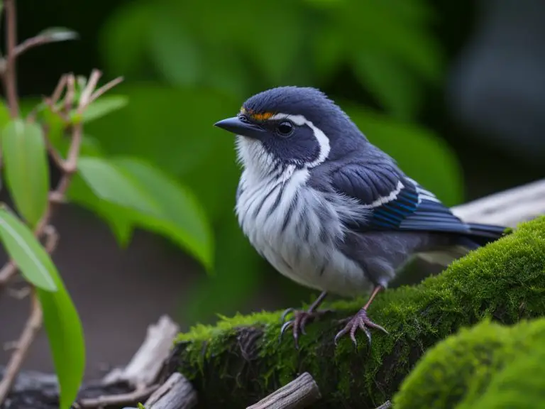 Imagen de una hermosa mañana despertando con el canto de los pájaros en la naturaleza