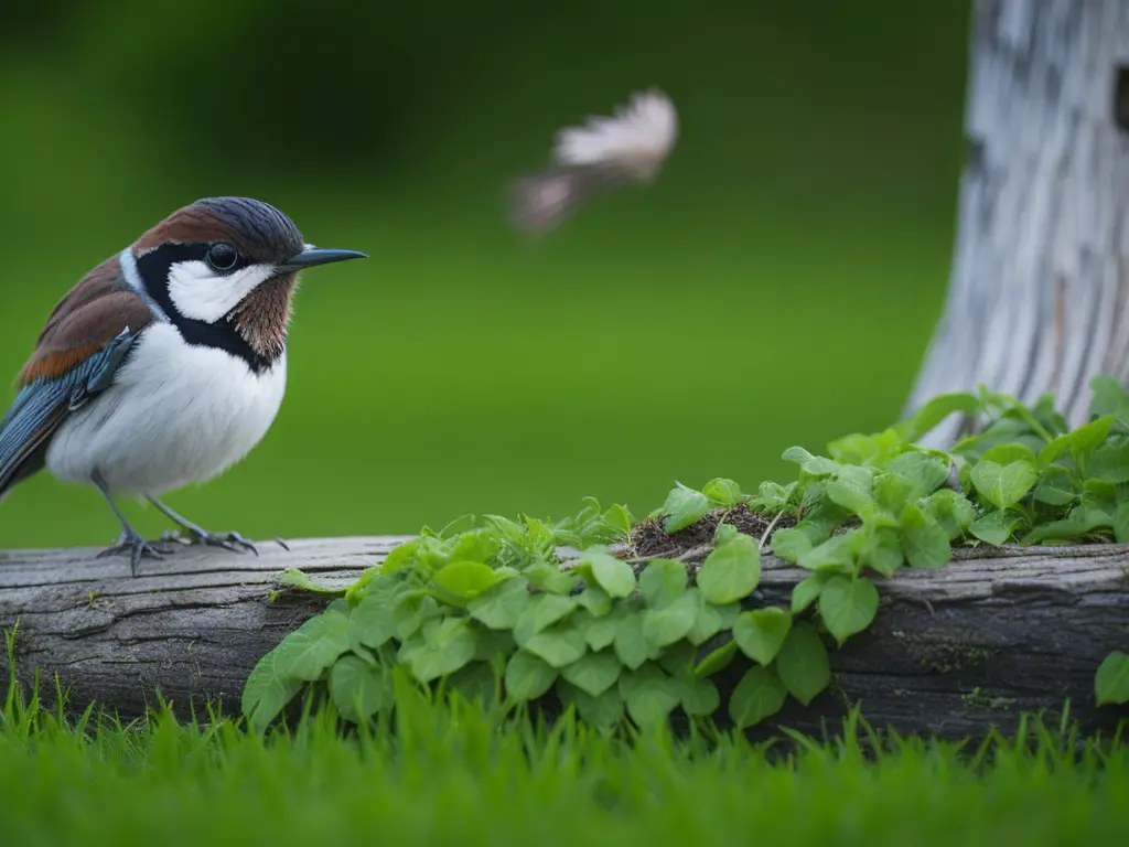 Mentira Oculta: La Verdad que Revelan las Plantas, Fuentes y Pájaros - Imagen Alt.