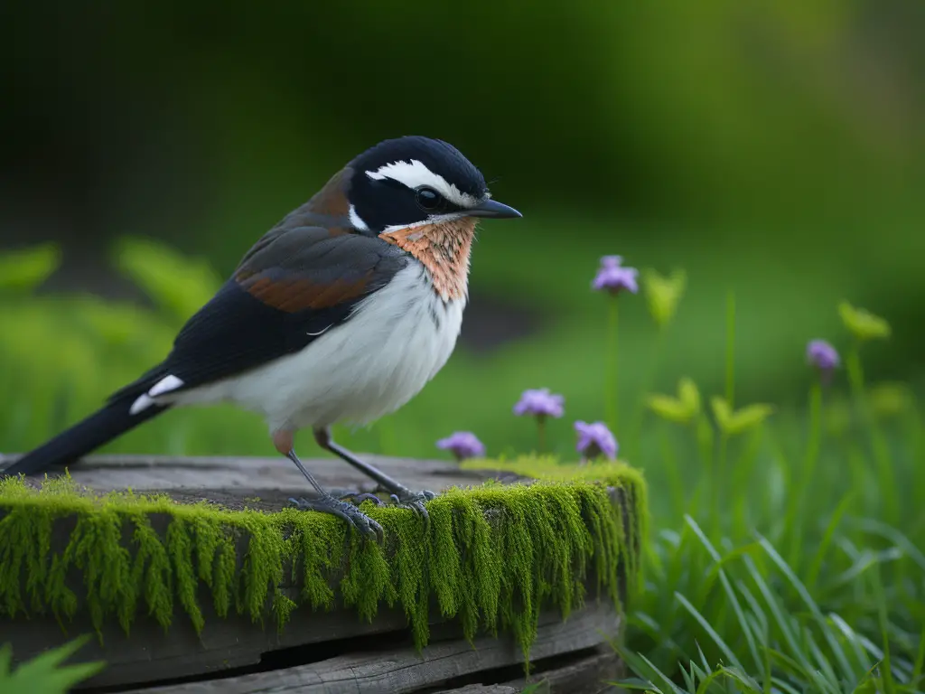 Imagen de una casa de pájaros en un ambiente hogareño y acogedor para nuestros amigos plumíferos. Aprende sobre los diferentes usos de las casas de pájaros en el cuidado y protección de la fauna avícola. ¡Dale a tus aves un hogar seguro y cómodo!