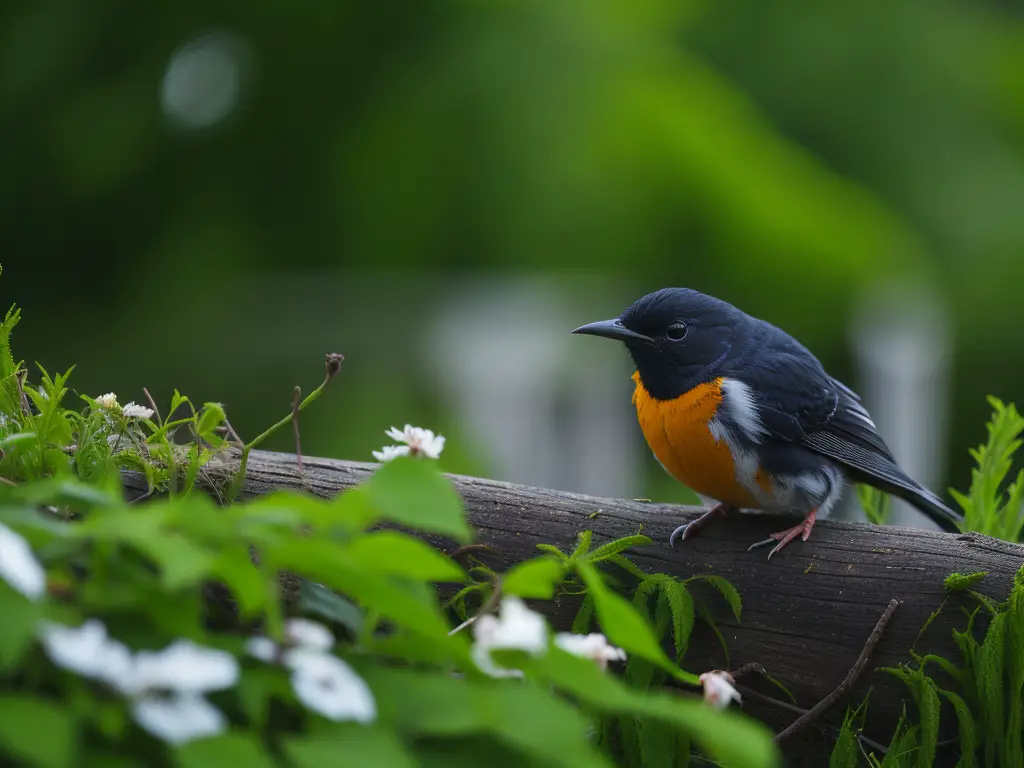 Imagen de pájaros alimentándose en la naturaleza: descubre sus hábitos alimenticios sorprendentes