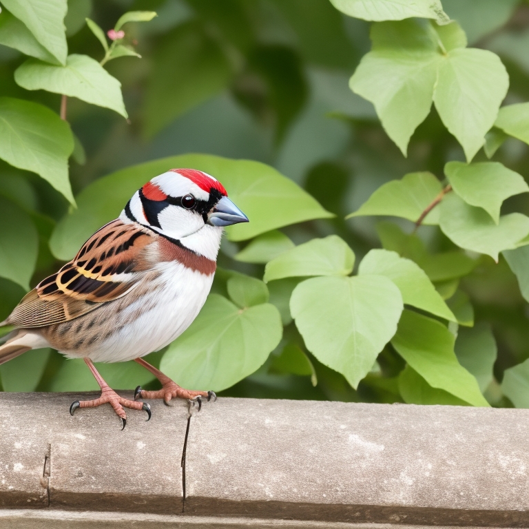 Imagen de jardín con alimentadores de aves y vegetación natural, descubre cómo atraer aves a tu hogar con nuestros consejos y trucos de jardinería.