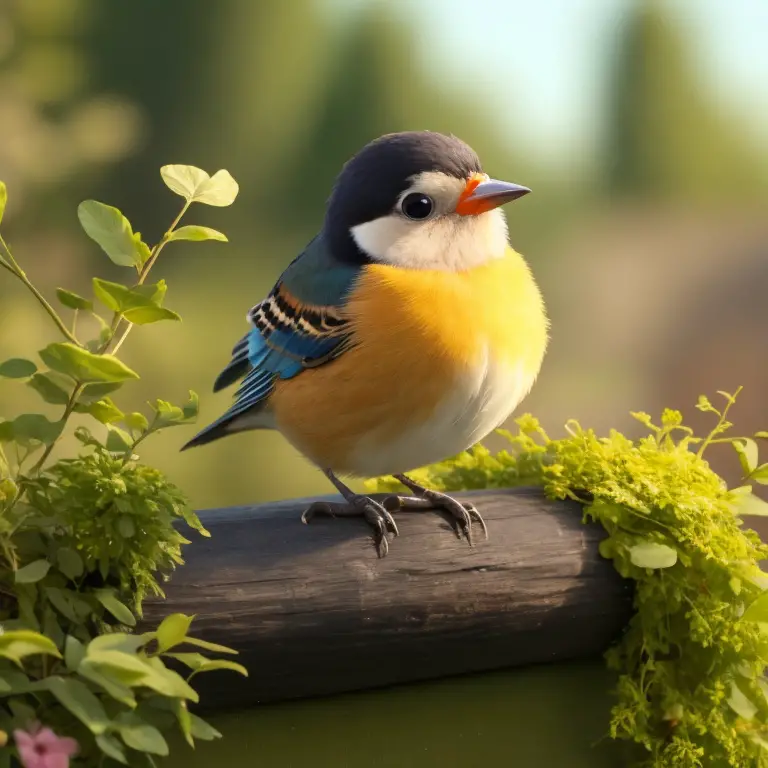 Imagen de tutorial de dibujo de un pájaro carpintero.