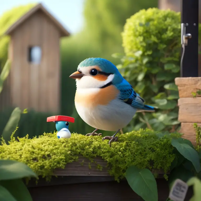 Casitas de pájaros para alegrar el jardín y sorprender a tus amigos en reuniones al aire libre