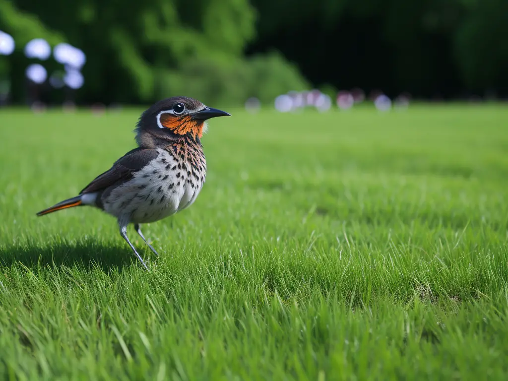 Alt text: Imagen del Pájaro Campanero Blanco cantando en plena naturaleza.