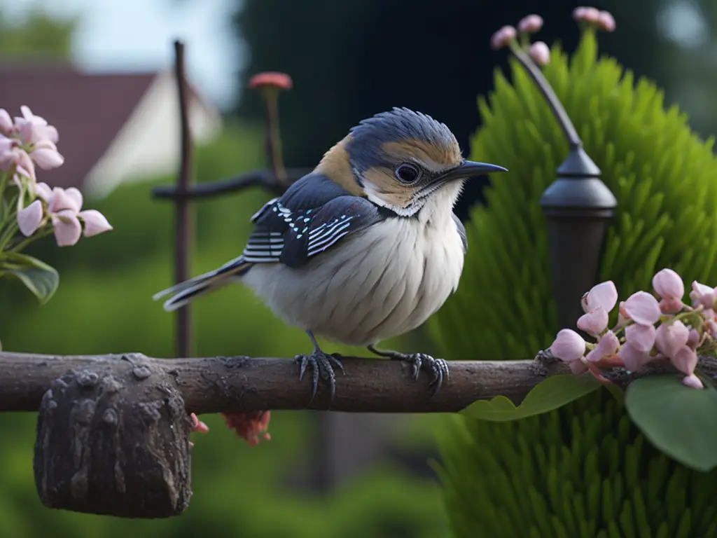 Imagen de varios pájaros posados en una casa. ¿Qué significa tener pájaros en casa? Descubre si esto es un buen presagio o un mal augurio.