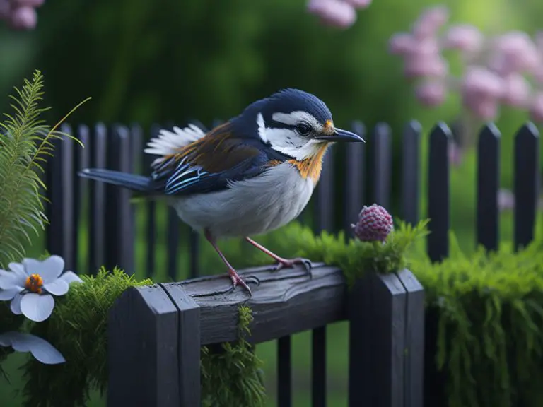 Imagen relacionada con el movimiento de pico en aves - una vista detallada del pico de un ave con plumas coloridas. El misterioso movimiento del pico en aves revela su hábitat y costumbres alimentarias.