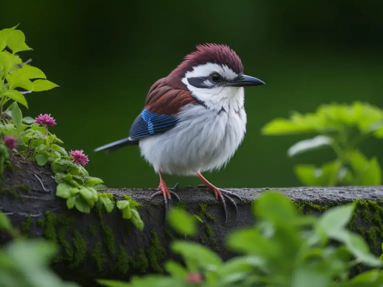 Pájaro canario demostrando habilidad visual