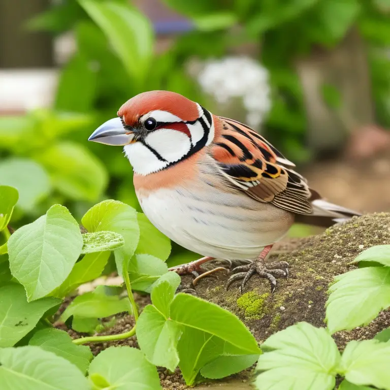 Imagen de pájaro en su hábitat natural, representando los elementos esenciales para su supervivencia según el título 'Sobrevivir en la naturaleza: Lo que los pájaros necesitan'