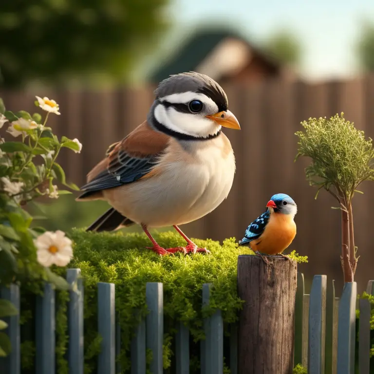 Pájaro tomando sol en una rama; Beneficios de exponer a tu pájaro al sol
