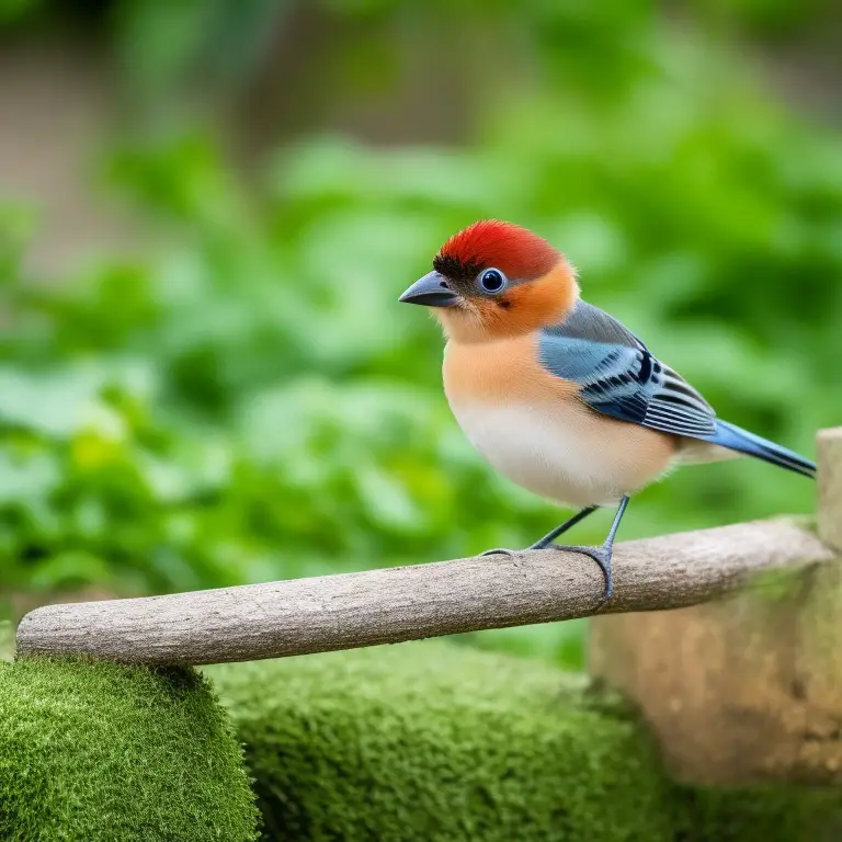 Imagen del Pájaro Campanero Blanco cantando en su hábitat natural