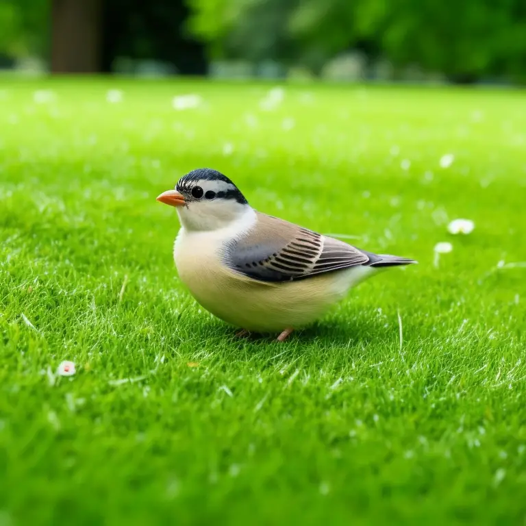 Imagen del mensaje alado: Representación simbólica de la visita de un pájaro y su significado en la cultura popular.