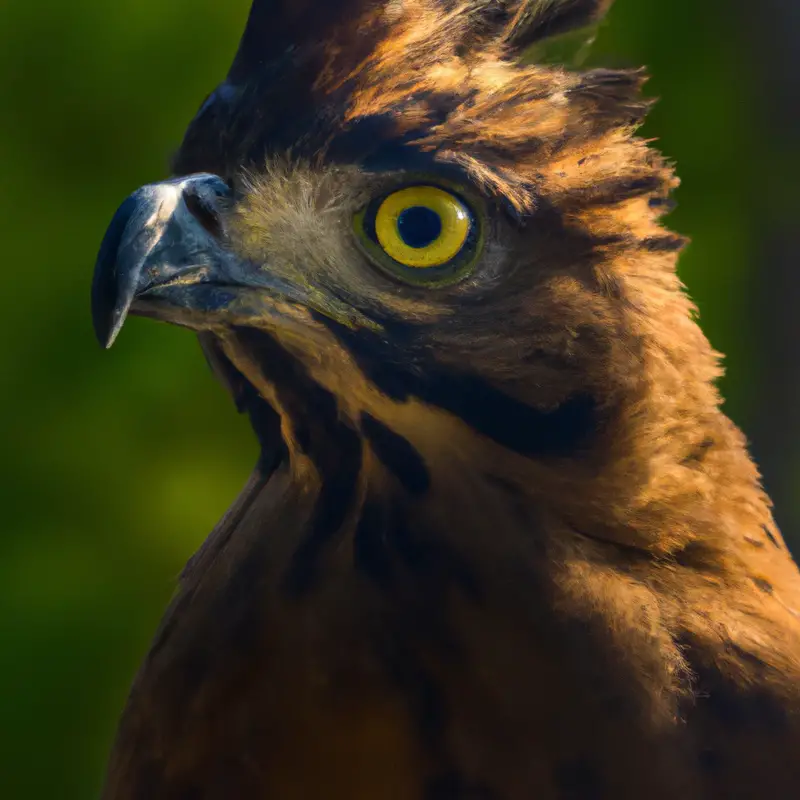 Águila Crestada.