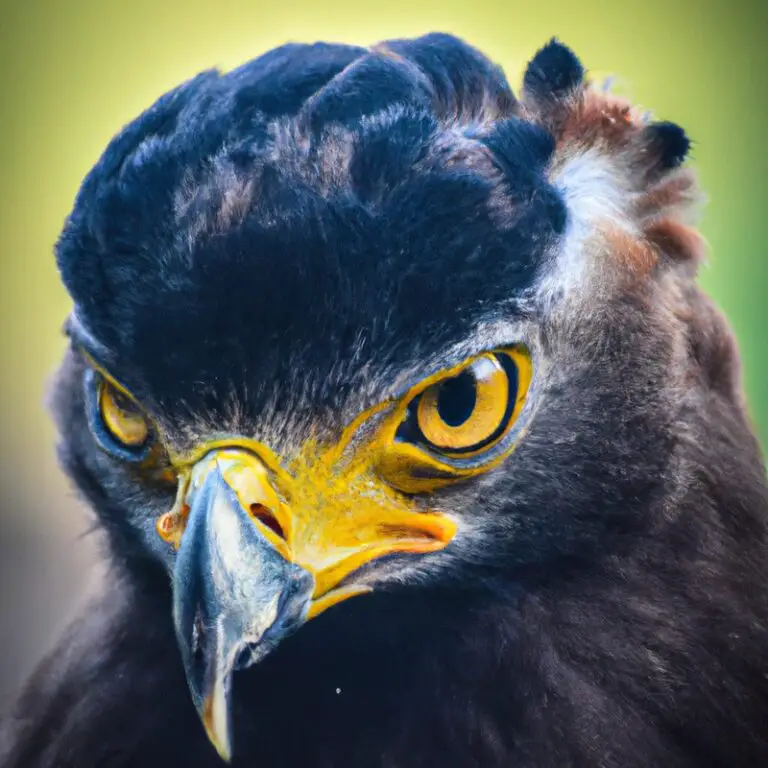 Águila Crestada Silenciosa.