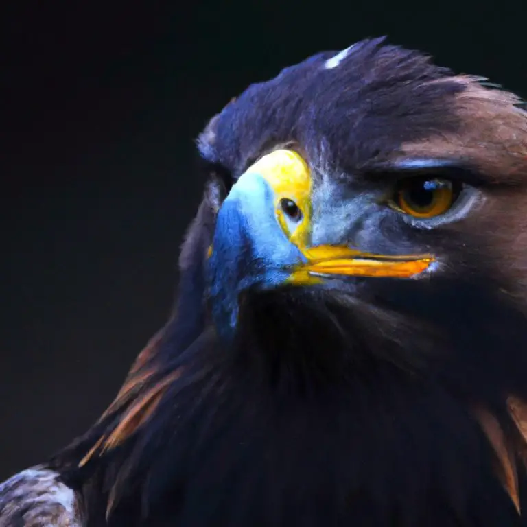 Águila Real cazando.