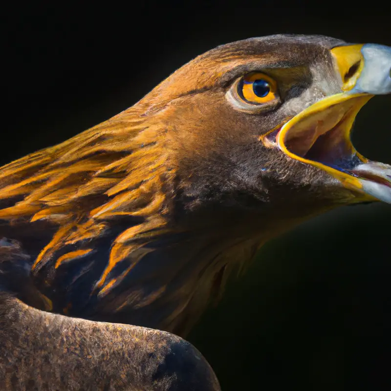 Águila cazadora.