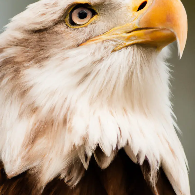 Águila cazando.