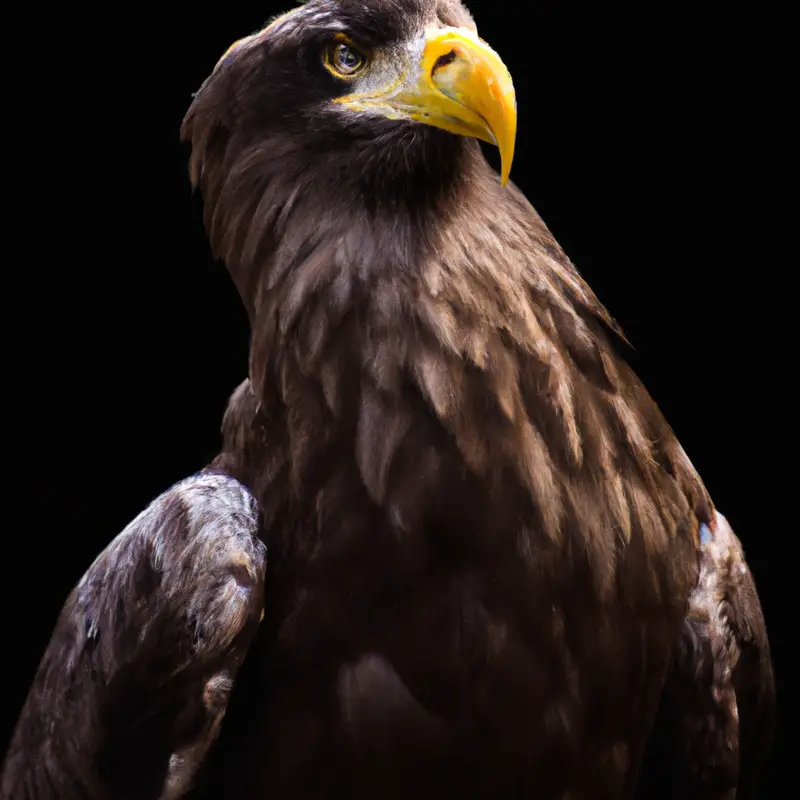 Aguila cazando