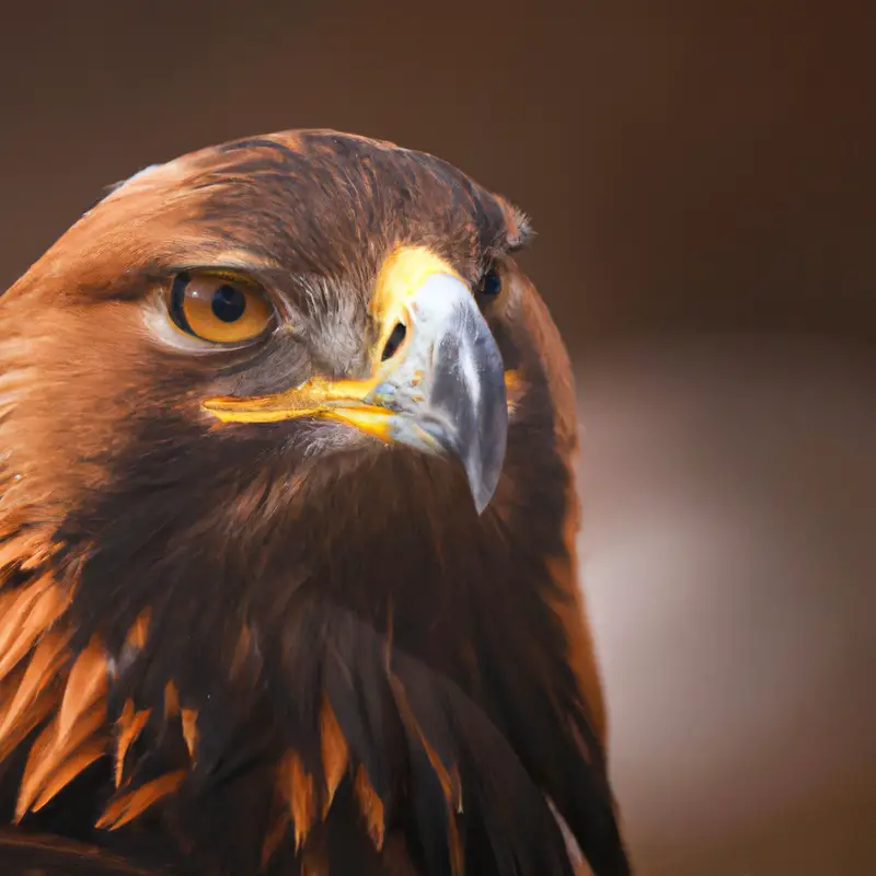 Águila real majestuosa.