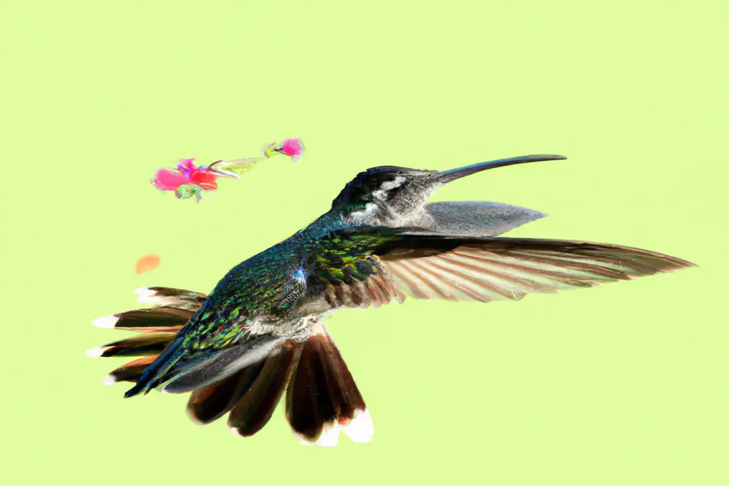 Colibríes migrando.