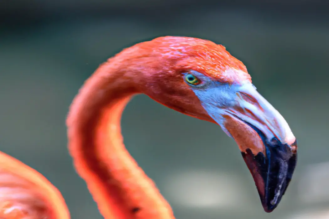 Flamingo en cautiverio.