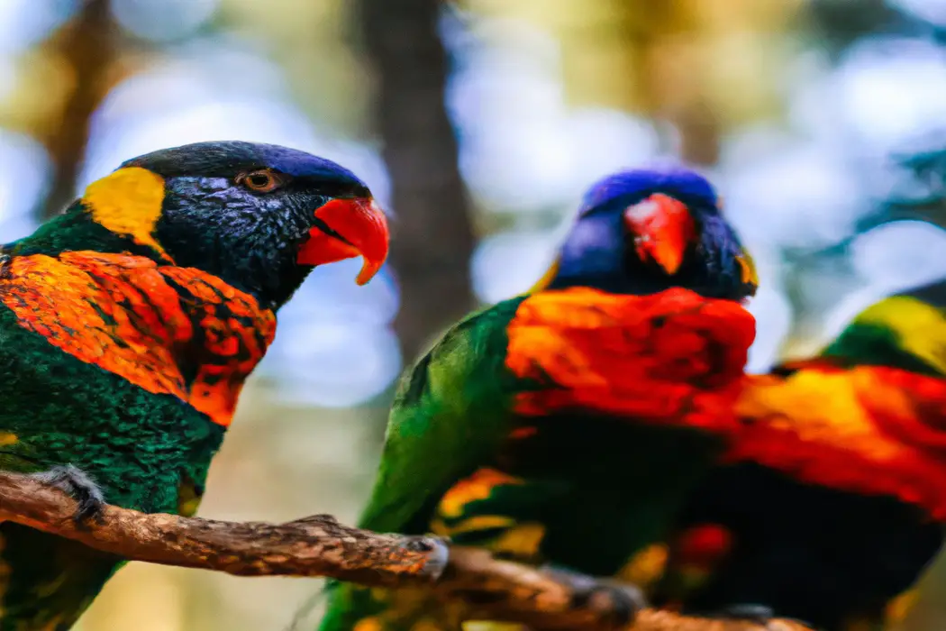 Pájaros Coloridos Afric.