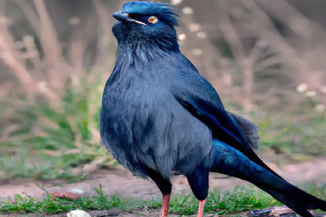 Pájaros agujero nido.