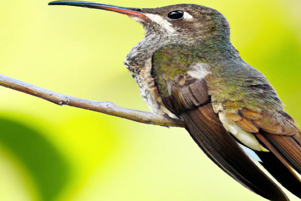 Pico colibrí.