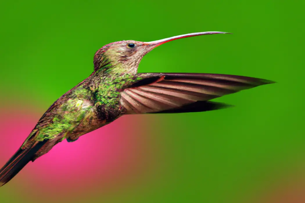 Pico del colibrí